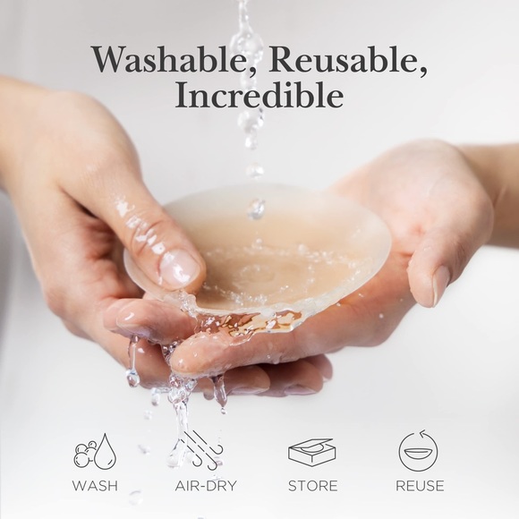 🔥 [3 Pairs - Brand New ]Invisible Silicone Nipple Cover for Women | Washable🏖️ - Picture 6 of 6
